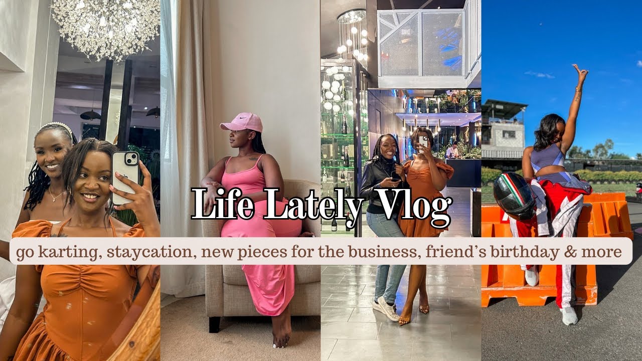 Exploring Nairobi: Go Karting at Whistling Morans, Staycation in Westlands, Birthday dinner & more ✨