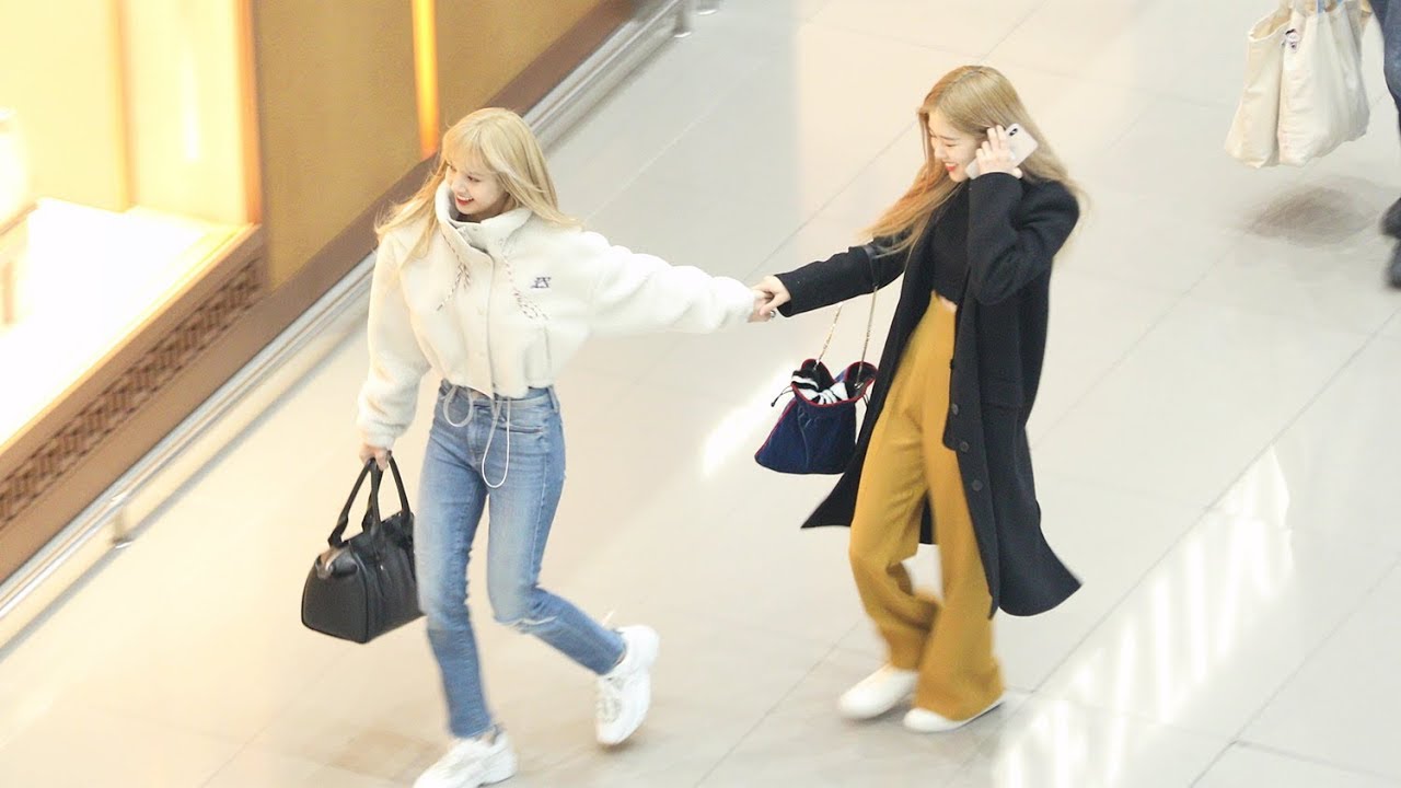 190201 블랙핑크(BLACKPINK) 리사(Lisa) 출국 Departure [인천공항] 4K 직캠 by 비몽
