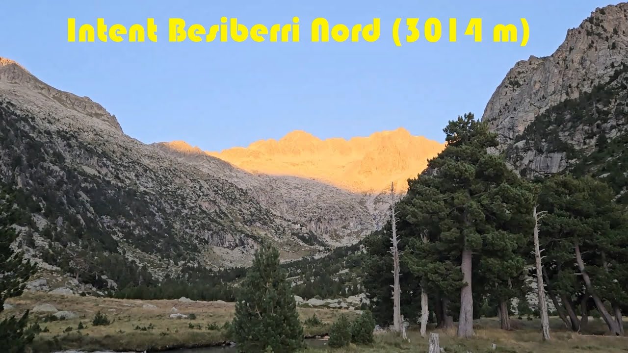 Intent Besiberri Nord, 3014 m (14 i 15.09.2024)