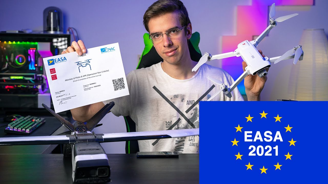 Nuovo REGOLAMENTO DRONI 2021 spiegato semplice!