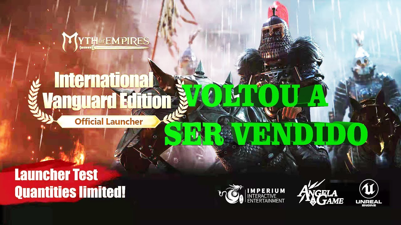 MYTH EMPIRE: MYTH EMPIRE ESTA RETORNANDO VOTOU A SER VENDIDO MAS NÃO PELA STEAM
