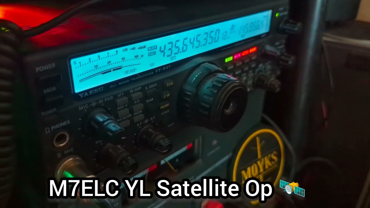 YL Satellite Op M7ELC