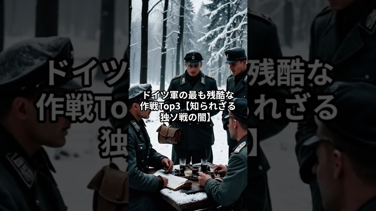 【独ソ戦】ドイツ軍の最も残酷な作戦Top3【知られざる独ソ戦の闇】