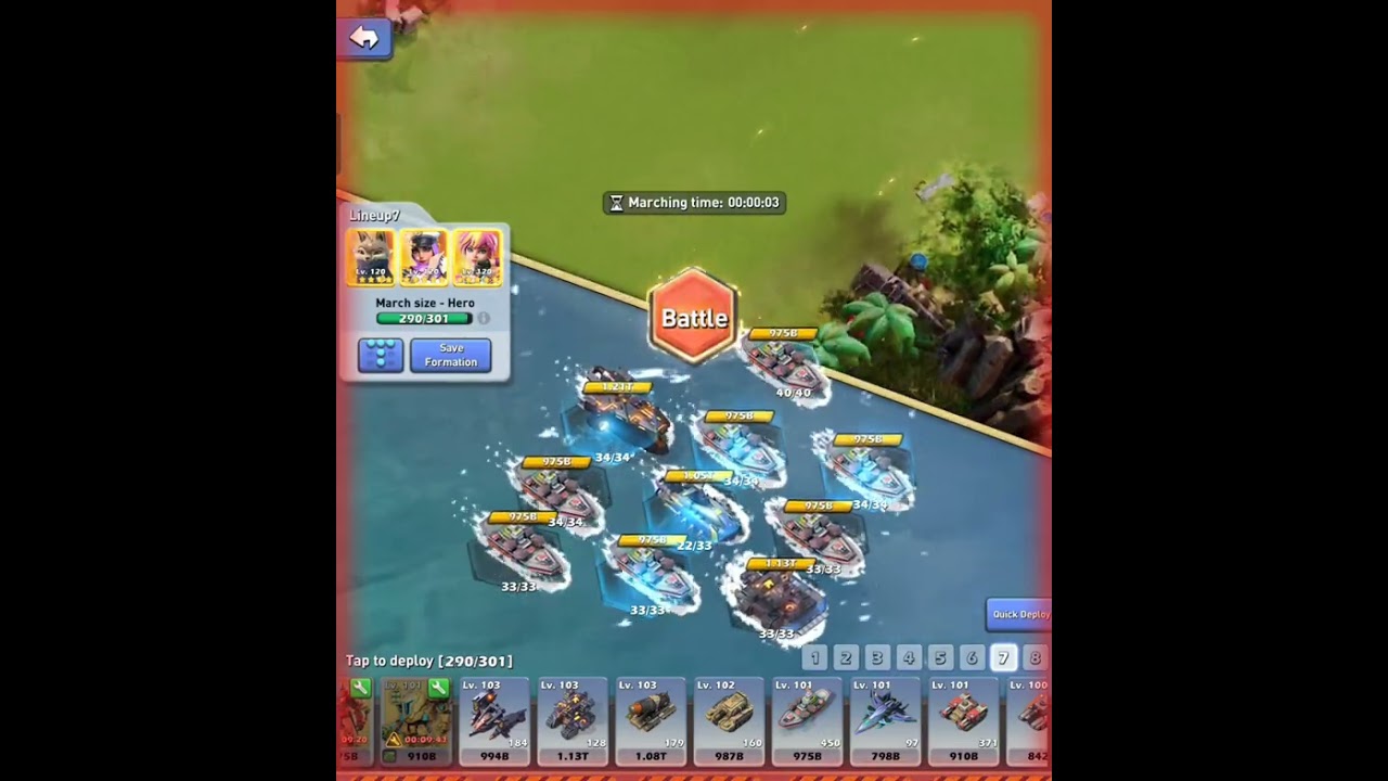 Top War: SVS 1547 vs 3259 - 27/4/2024 2