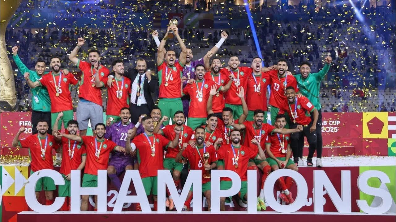 احتفال الجماهير القنيطرة بكأس العرب 🇲🇦 ديما مغرب