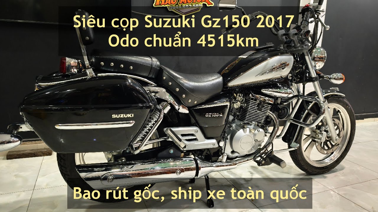 Siêu cọp Suzuki Gz150 2017 Odo 4515km. Bao rút gốc, ship xe toàn quốc