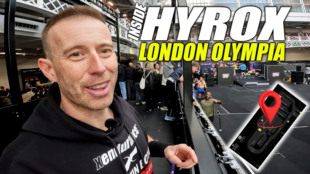 HYROX London Olympia: Каково это на самом деле | Прогулка по площадке