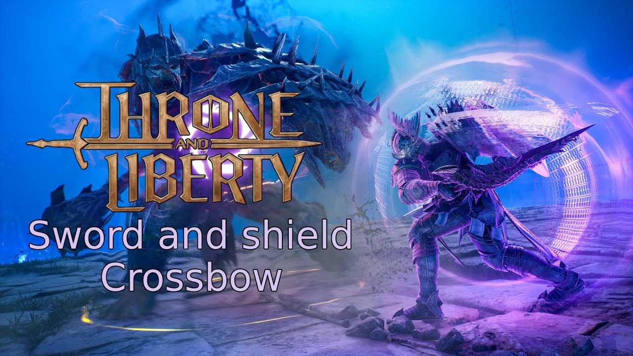 Throne and Liberty Sword and shield- Crossbow PVE Build test