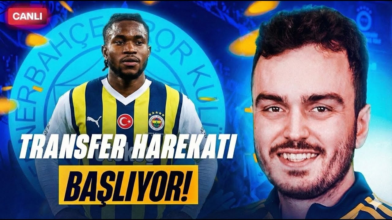 🚨ACİL TRANSFER YAYINI! | FENERBAHÇE TRANSFER GÜNDEMİ! | SİDİKİ CHERİF, ADEMOLA LOOKMAN, N'GOLO KANTE