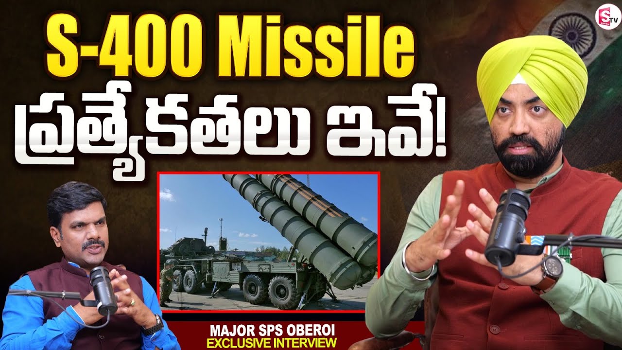 Major SPS Oberoi About Indian Sudarshan Chakra - S400 | How It Works? | India Vs Pak updates
