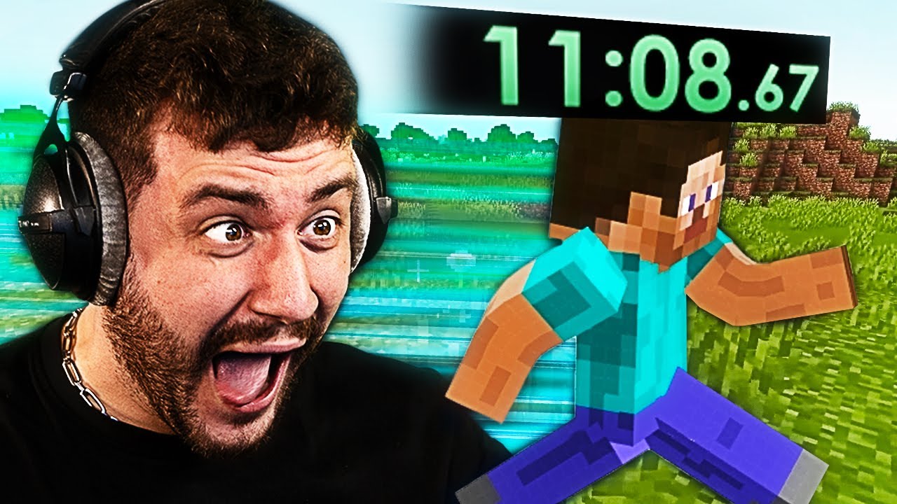 Mein MINECRAFT SPEEDRUN Versuch!