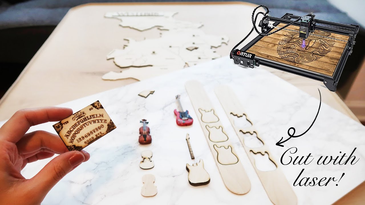 Build Miniatures with a Laser