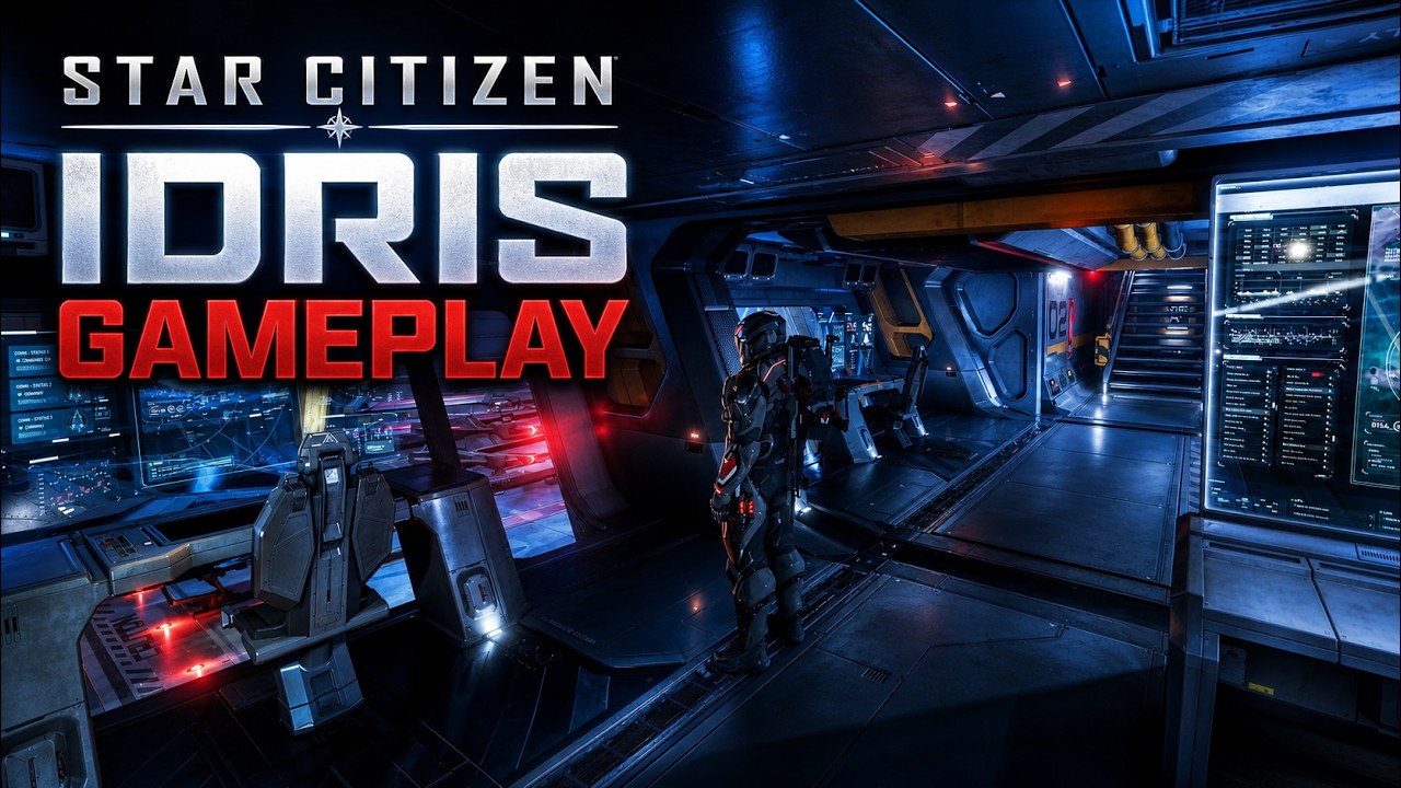 Inside the Idris: Star Citizen Capital Ship Gameplay