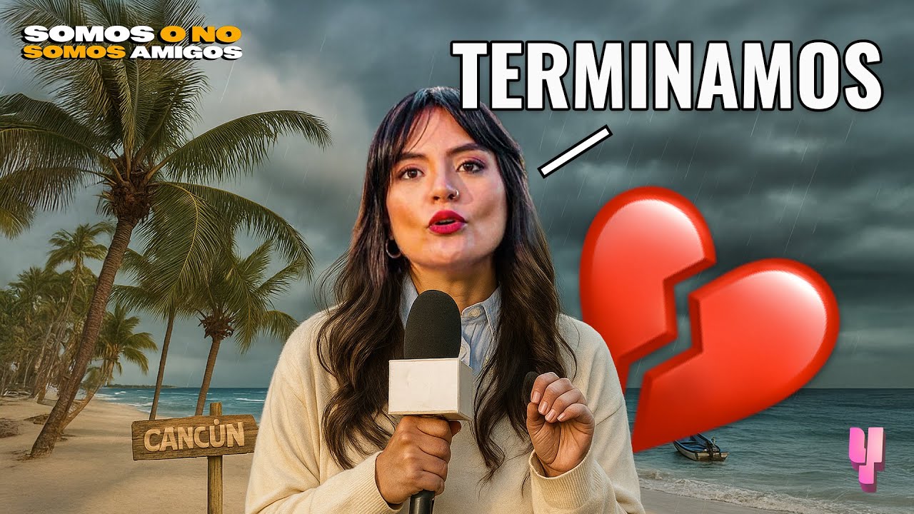 DANI MU&Ntilde;OZ TERMIN&Oacute; su RELACI&Oacute;N en VACACIONES 💔🏝 | Somos o no Somos Amigos