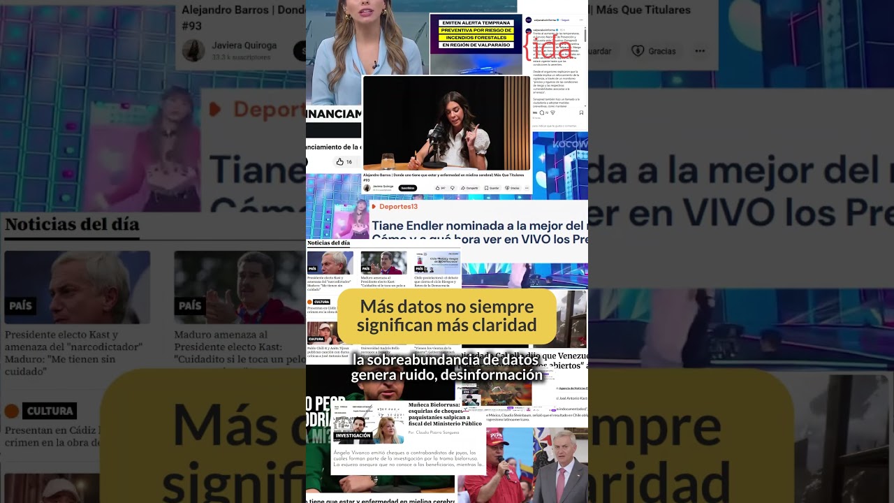 El contenido, la información y la verdad en tiempos líquidos