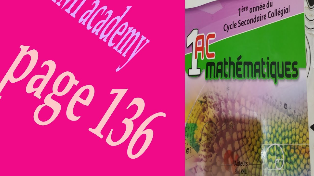 exercices page 136 maxi maths 1ac