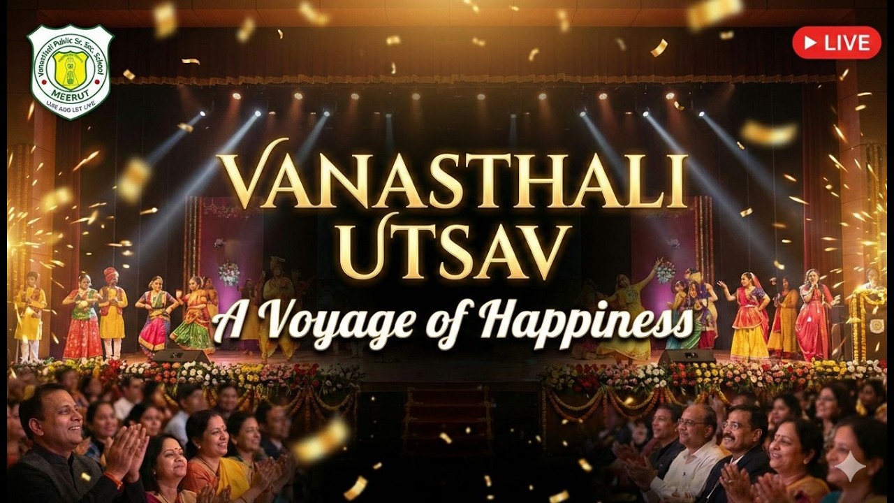 LIVE: Vanasthali Utsav – A Voyage of Happiness | Annual Day 2026