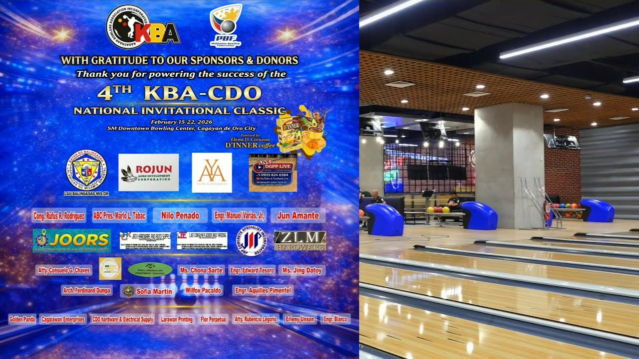 OPENING PROGRAM 2026 KBA CDO 4TH INVITATIONAL FEBRUARY 16, 2026