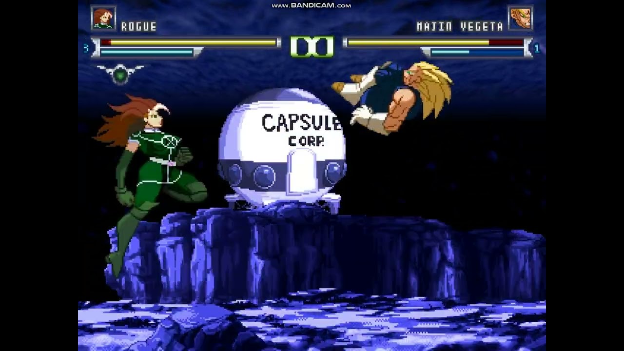 MUGEN Rogue vs Majin Vegeta