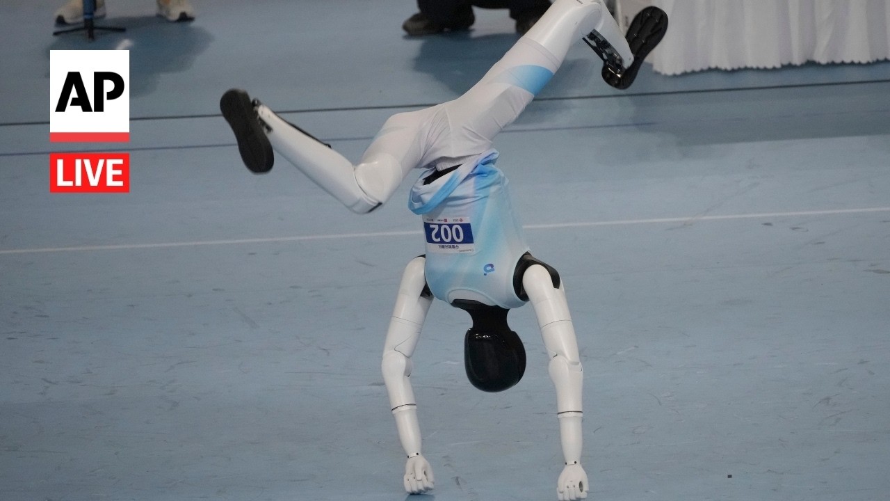LIVE: World Humanoid Robot Games in China (Day 4)