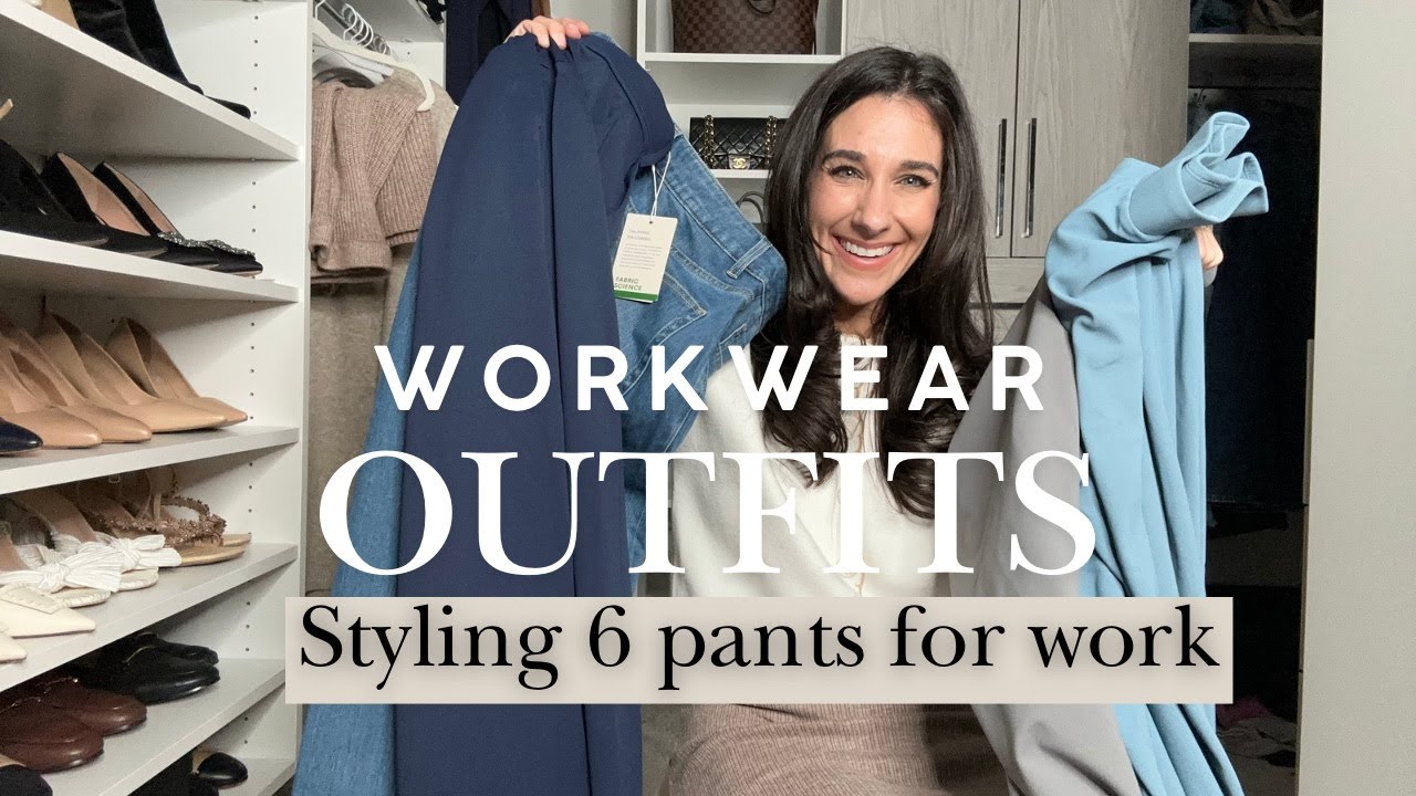 Workwear Outfits Women | Styling 6 Pants for Work from Halara
