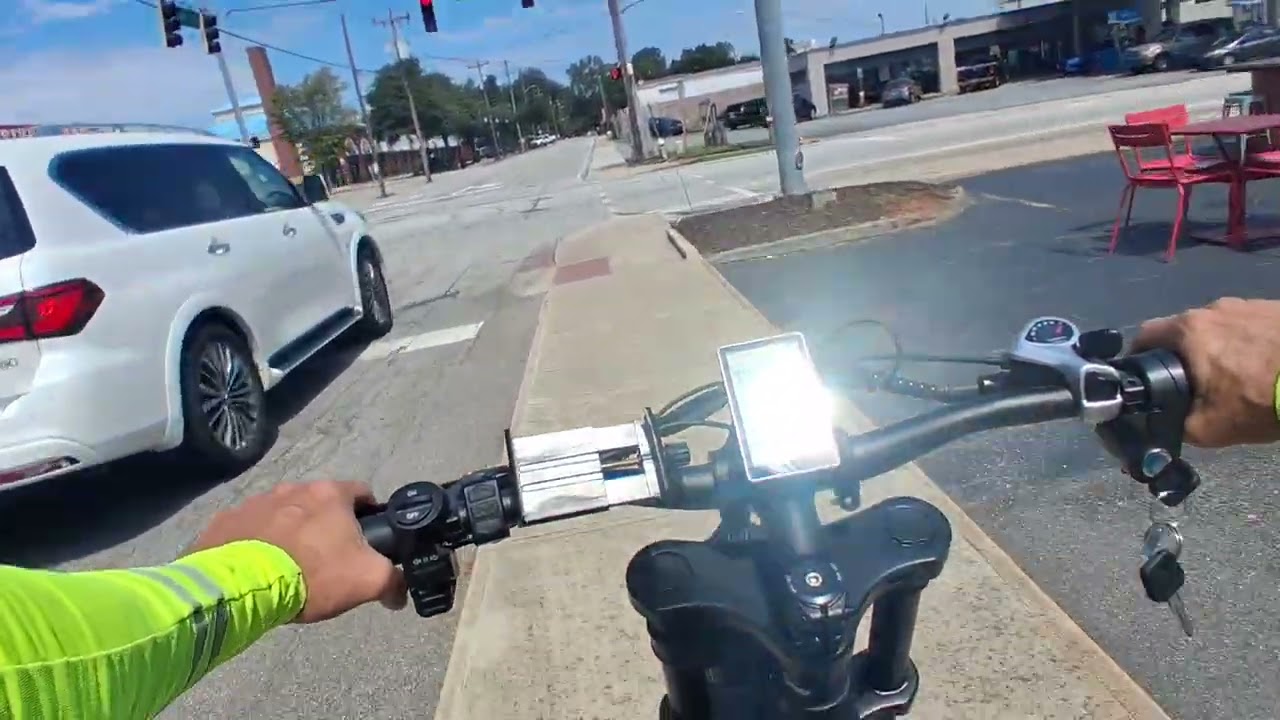 Ridstar E26 Pro Ebike 2000 watt dual motor test ride review part 2