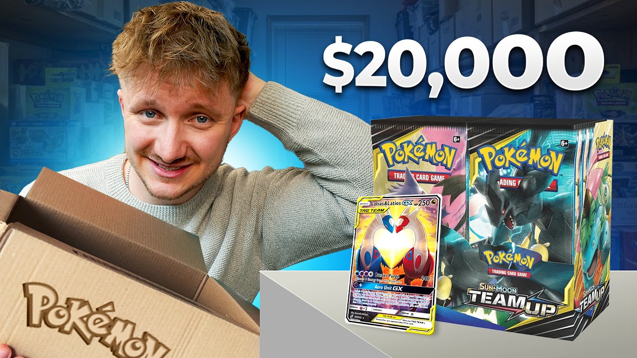 I Spent $20,000 on Pok&eacute;mon Booster Boxes for My Shop
