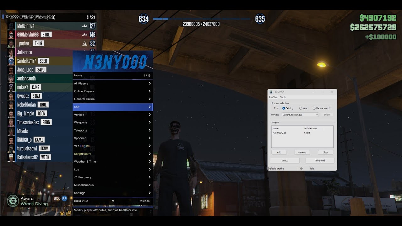 How To Inject Nenyooo Mod Menu For GTA 5 Enhanced & Legacy | Injector & DLL + Download (FREE)