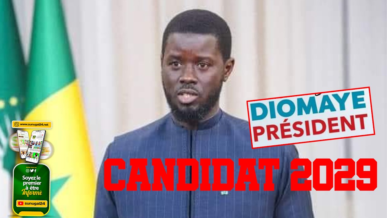 Surprise politique : Bassirou Diomaye Faye officiellement annoncé candidat en 2029