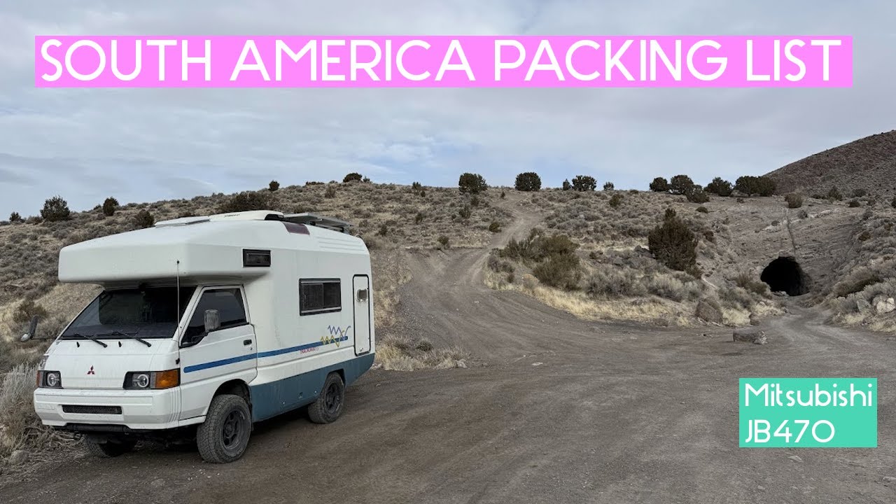 How to Pack a Tiny Van for South America - JB470