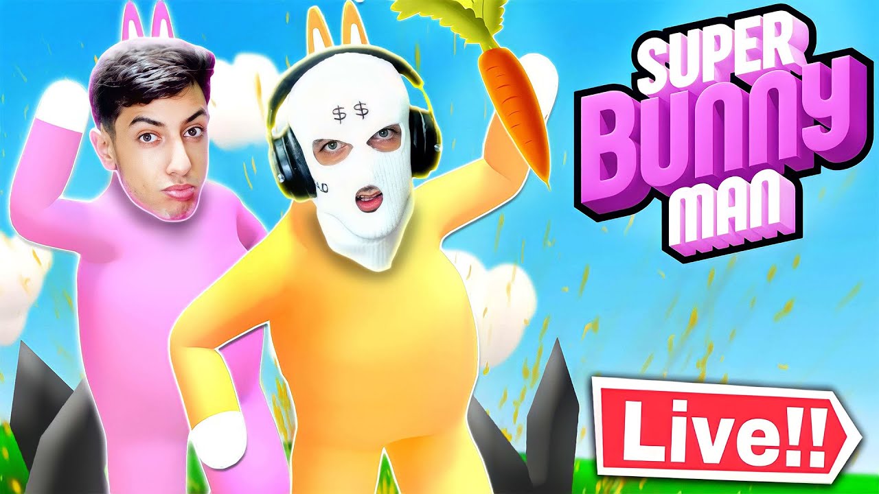 ՆԱՊԱՍՏԱԿՆԵՐԻ ԿՌԻՎԸ😂🐇🥕- Արաա չկաա սենց խաղ🤣🤣 #1 ➜ Super Bunny Man