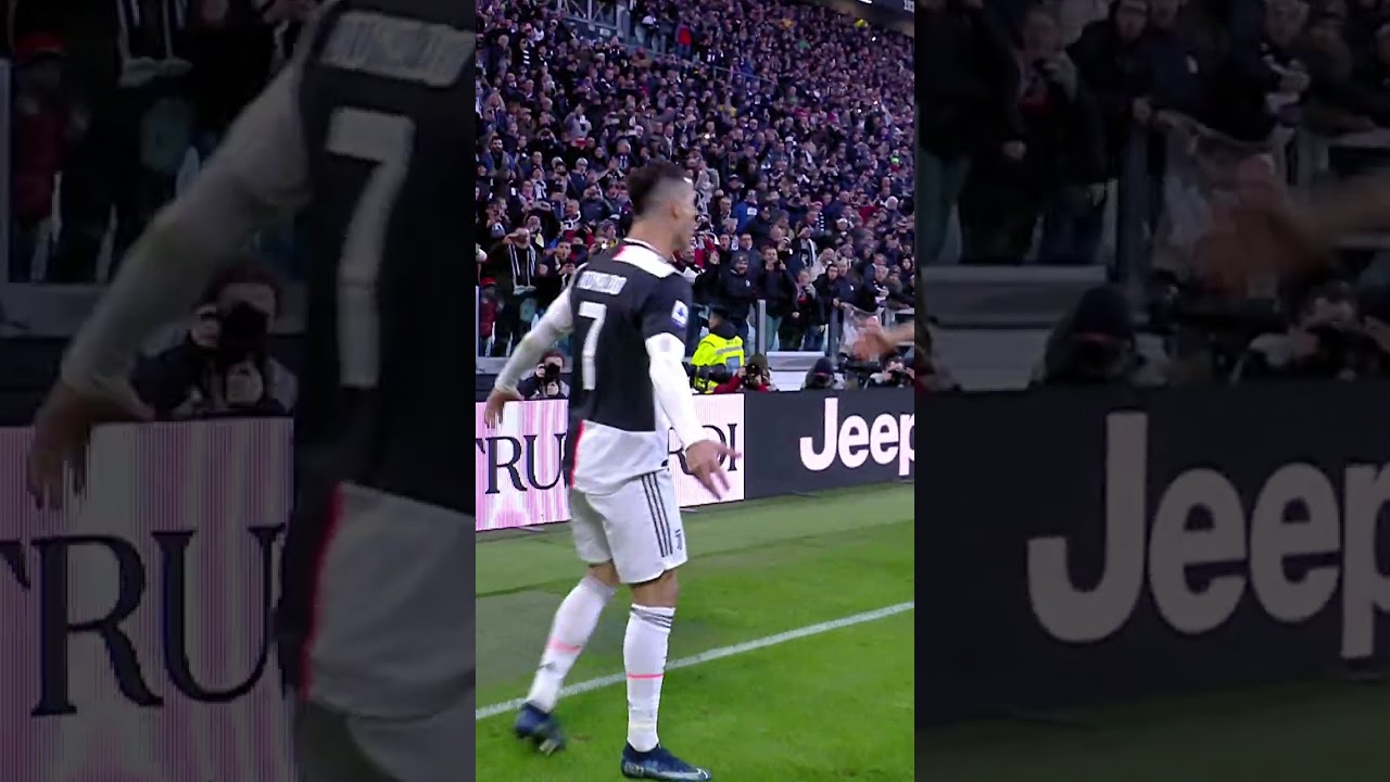 🔙 When Cristiano Ronaldo scored a hat trick against Cagliari 🤯