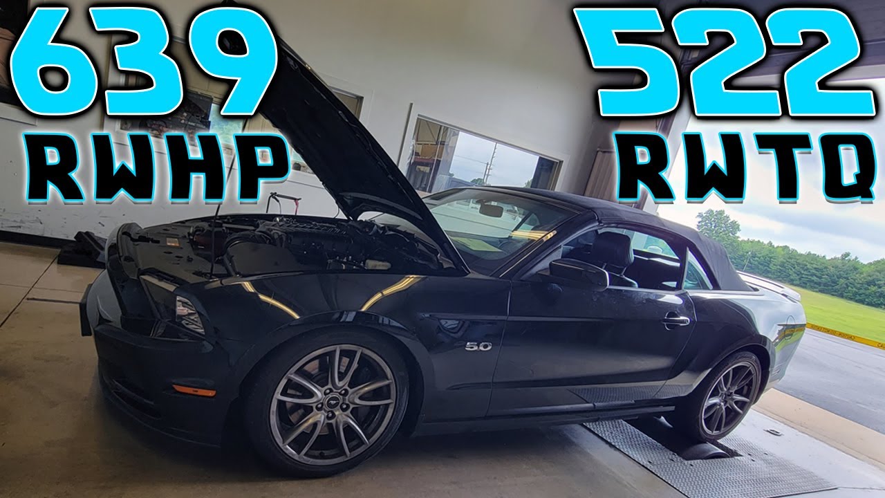 Mustang GT Whipple Supercharger 2014 года (9,5 фунтов Boost с наддувом) с автоматическим динамоме...
