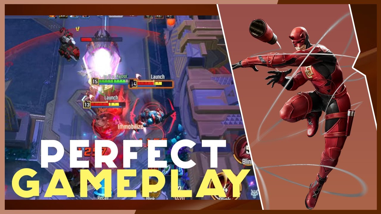 Insane Daredevil Gameplay | Marvel Super War