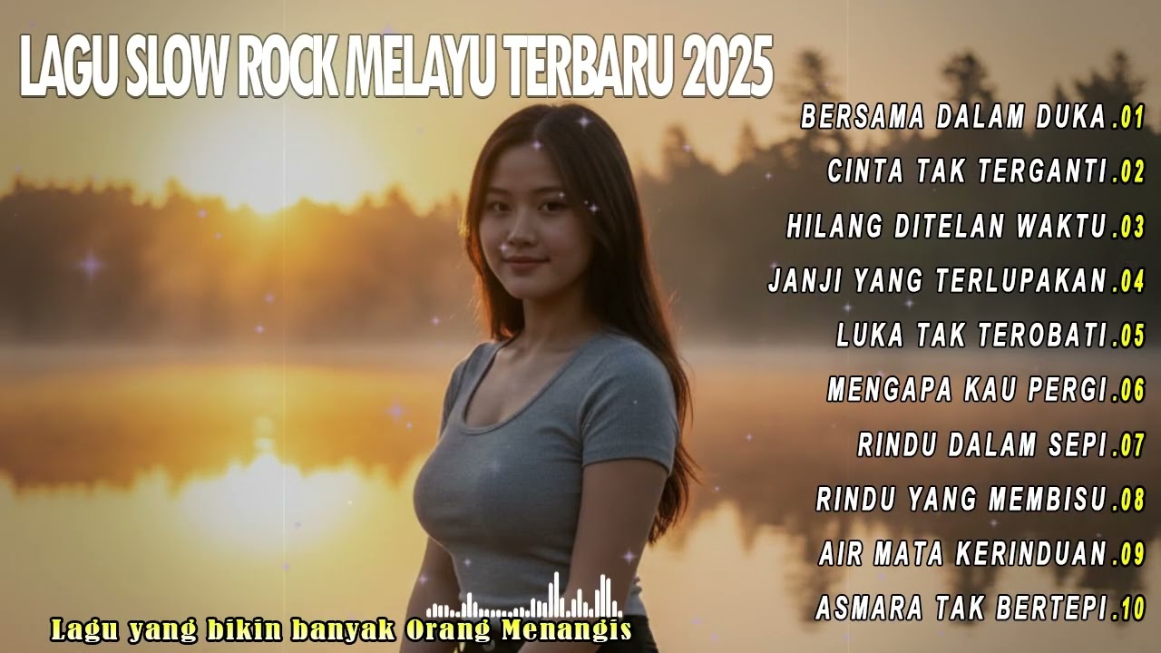 LAGU BALLAD SLOW ROCK MELAYU 2025|SAKITNYA MENGIRIS😭SAMPAI HATI💔- Hilang Ditelan Waktu