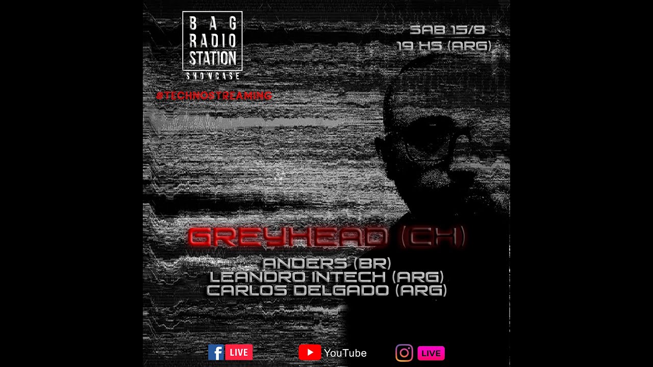 BAGRADIO SHOWCASE #TECHNOSTREAMING N&deg;3 /GREYHEAD /CHILE/(VINYL SET.)