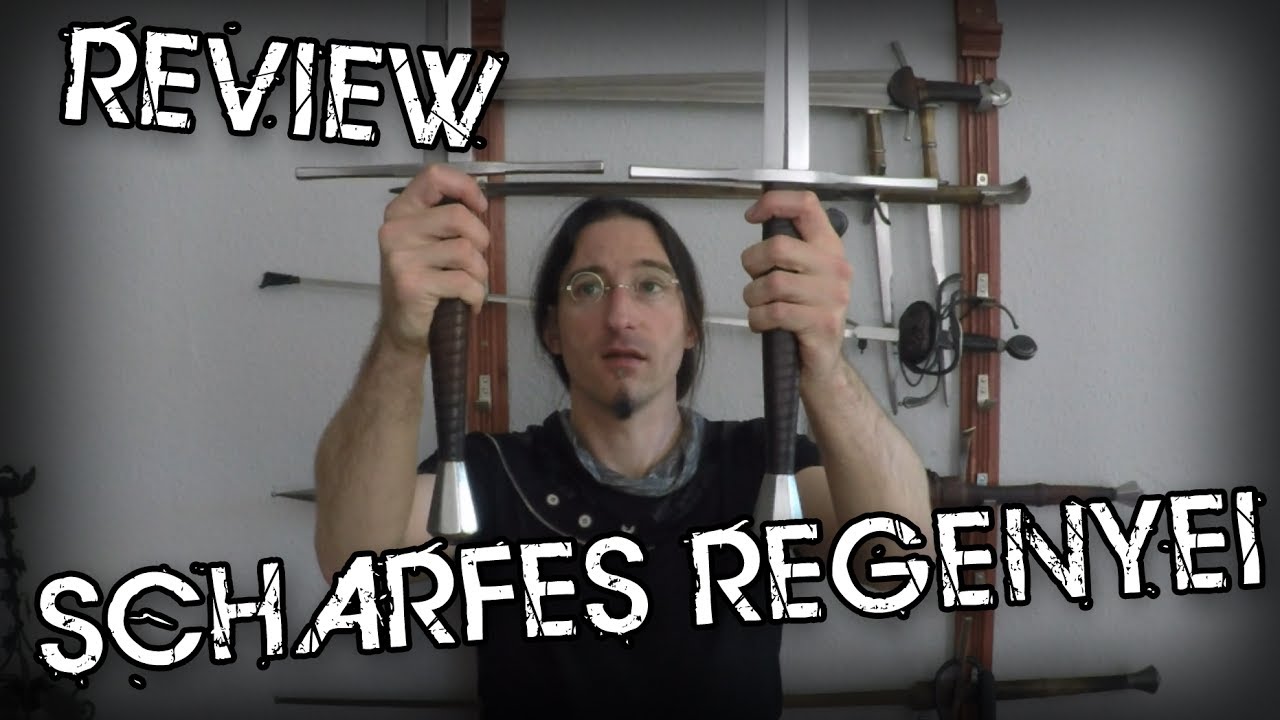 Review: Regenyei "Standard Longsword", scharfe Version