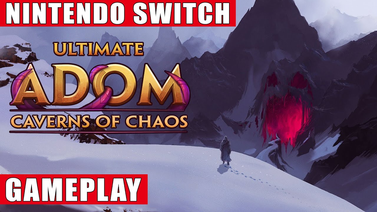 Ultimate ADOM - Caverns of Chaos Nintendo Switch Gameplay