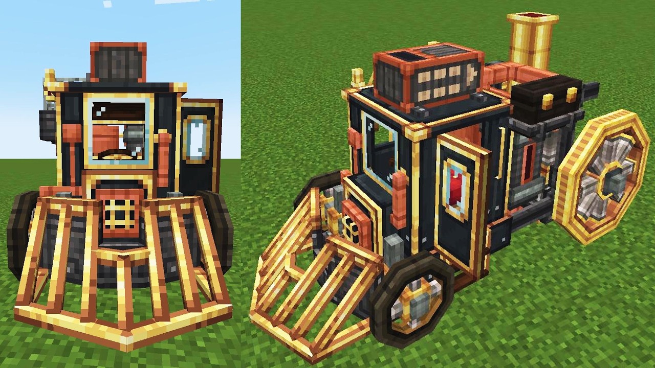 Create Automotives MOD in Minecraft