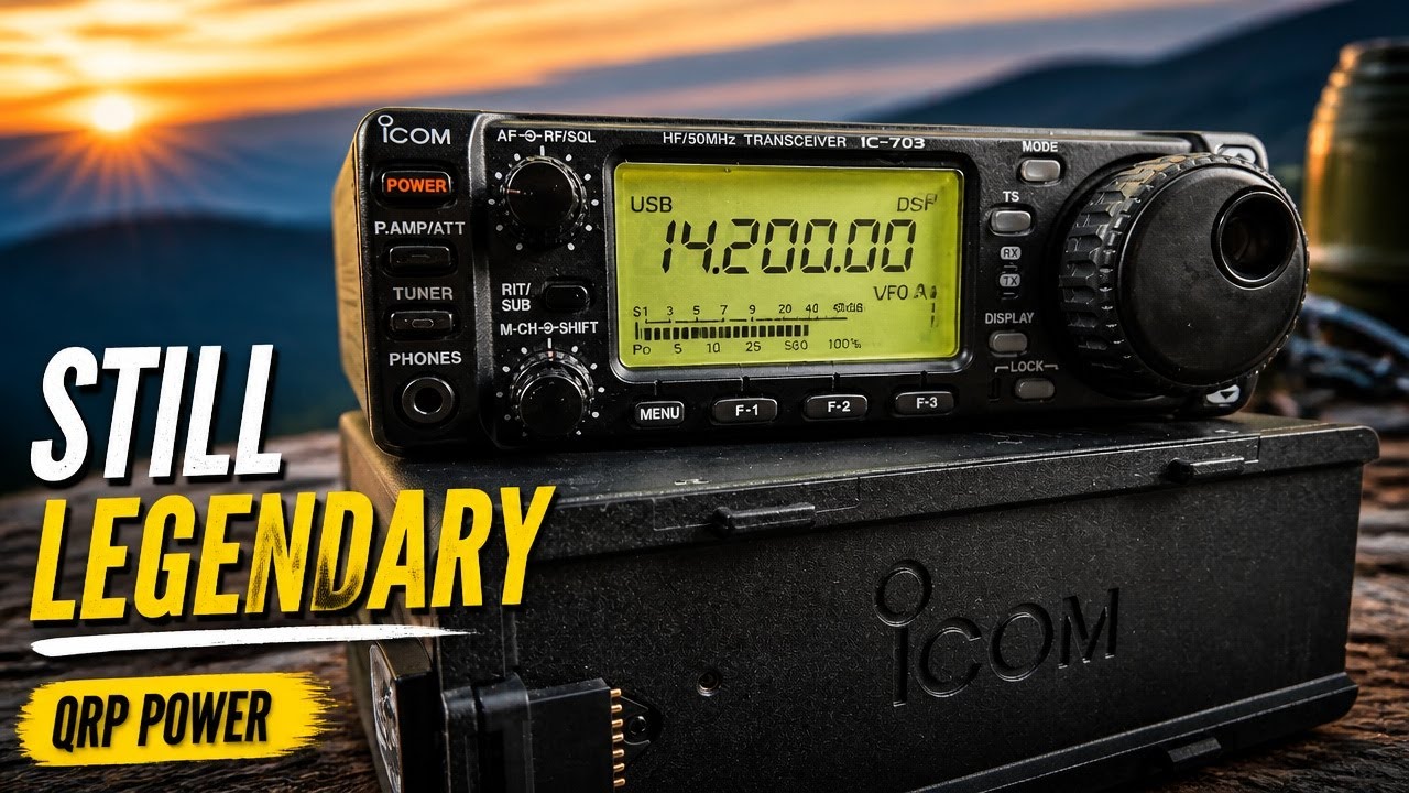 Icom IC 703 Plus - A Classic QRP Transceiver