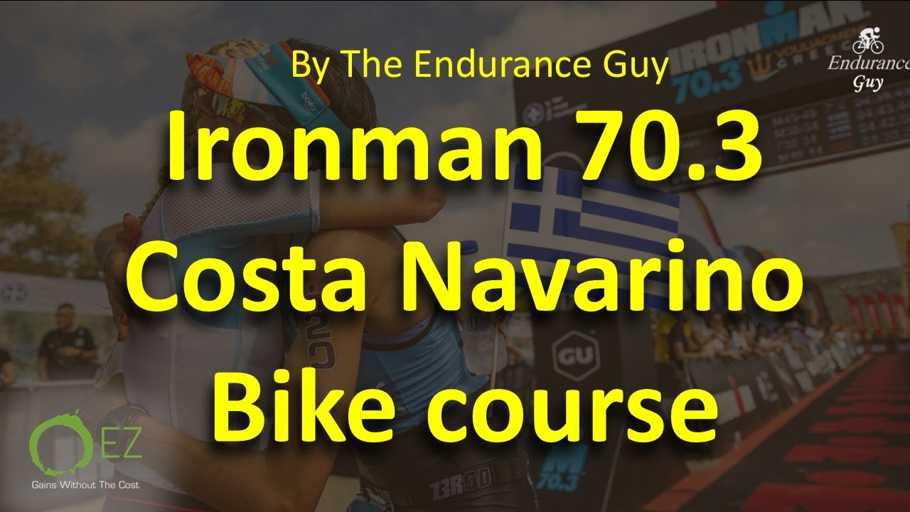 🇬🇷 IRONMAN 70.3 Costa Navarino Greece Bike Course Preview | A Coastal & Climbing Challenge