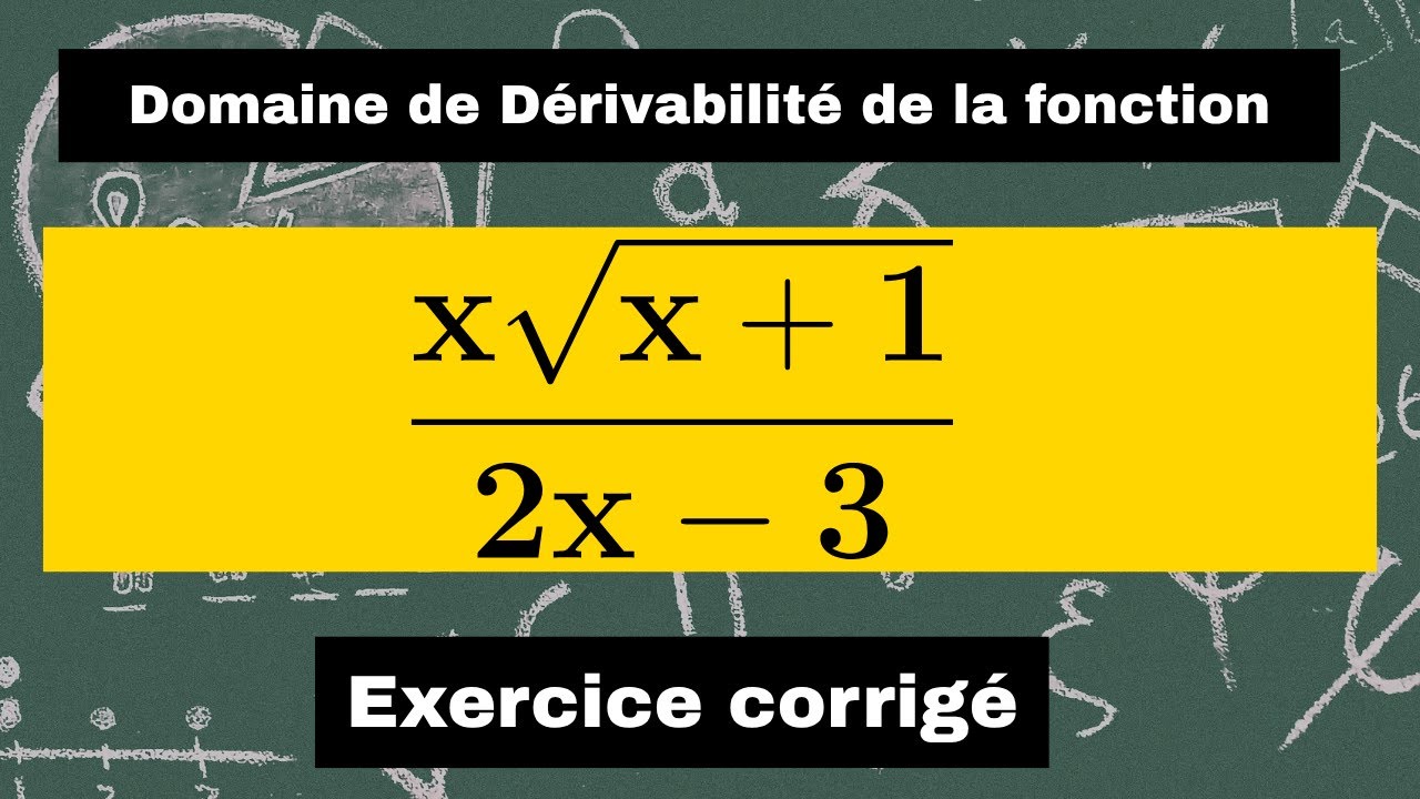 Dites adieu aux confusions: Comment déterminer le domaine de dérivabilité d'une fonction