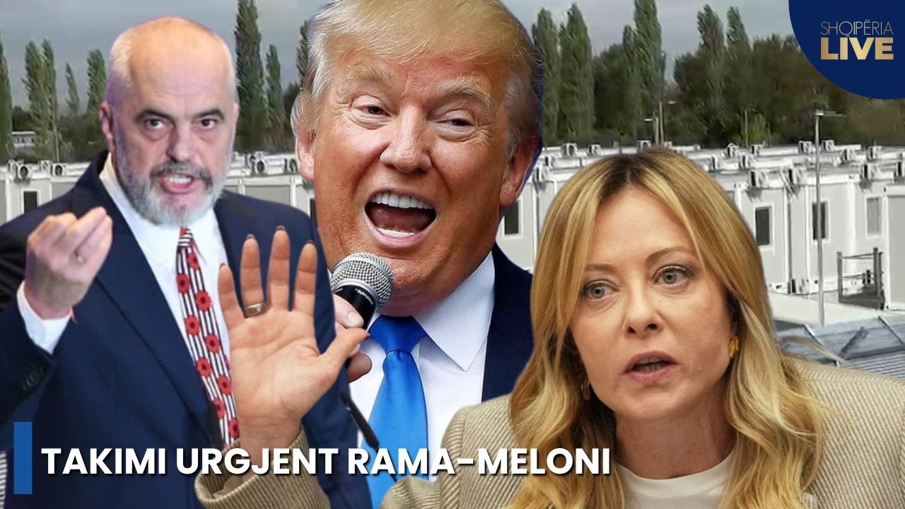 Takimi urgjent Rama-Meloni/ Prapaskenat, shp&euml;rthimi i Trump dhe udh&euml;timi sekret - Shqip&euml;ria Live