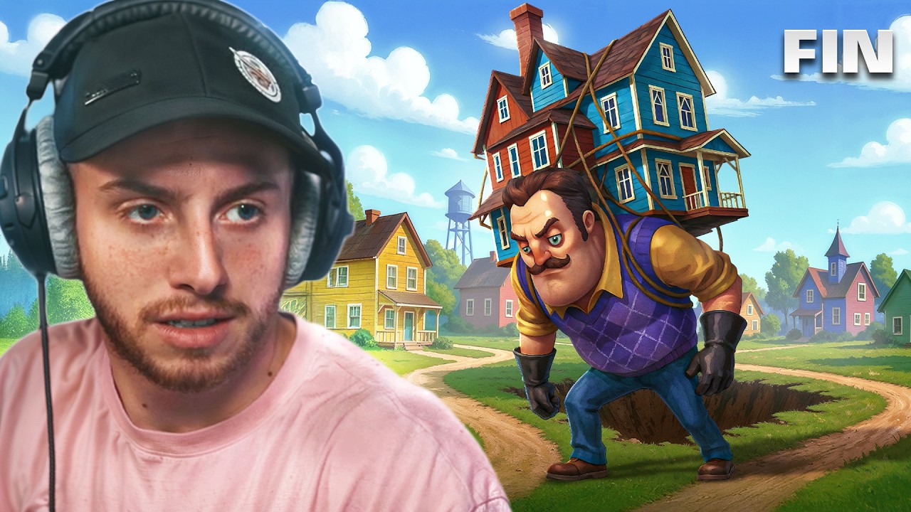J’AI TERMINÉ HELLO NEIGHBOR, et je m’attendais pas à ça ! 🥺 (Acte Final)