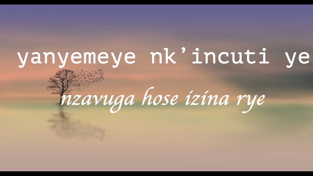 NDABARIRIMBIRA IBY'UWAMFIRIYE (154 G) - Papi Clever & Dorcas (2021)