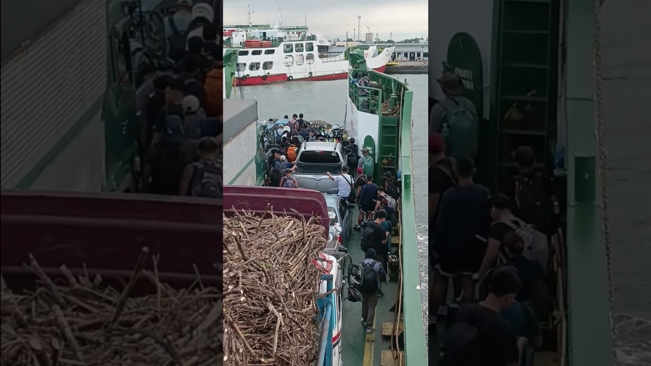 From Iloilo to Bacolod... roro vessel..