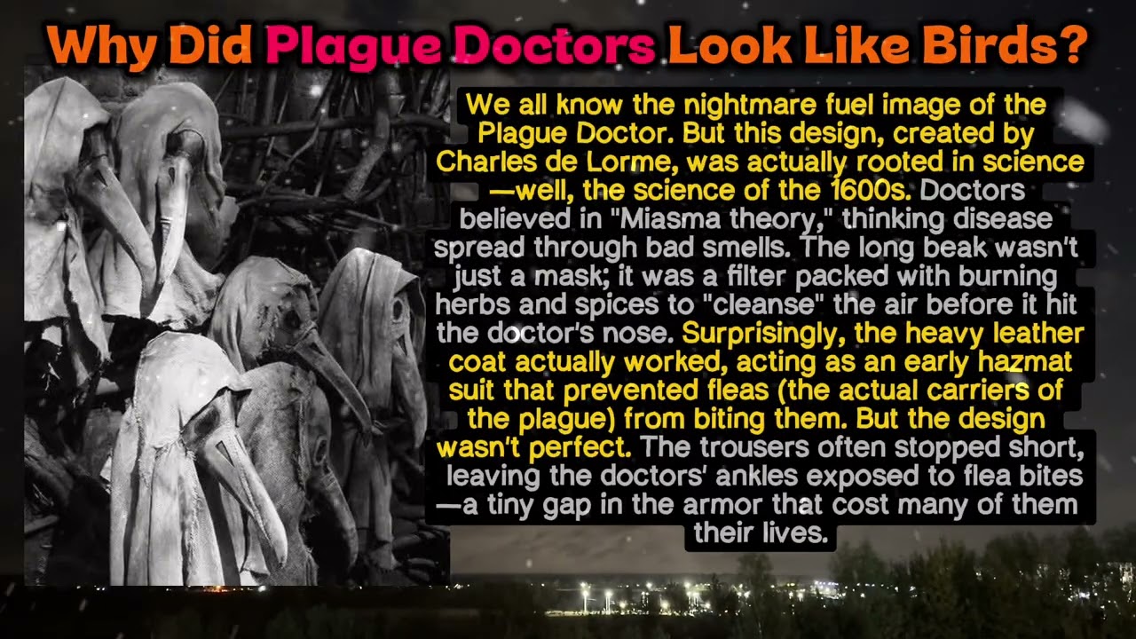 Why Did Plague Doctors Look Like Birds