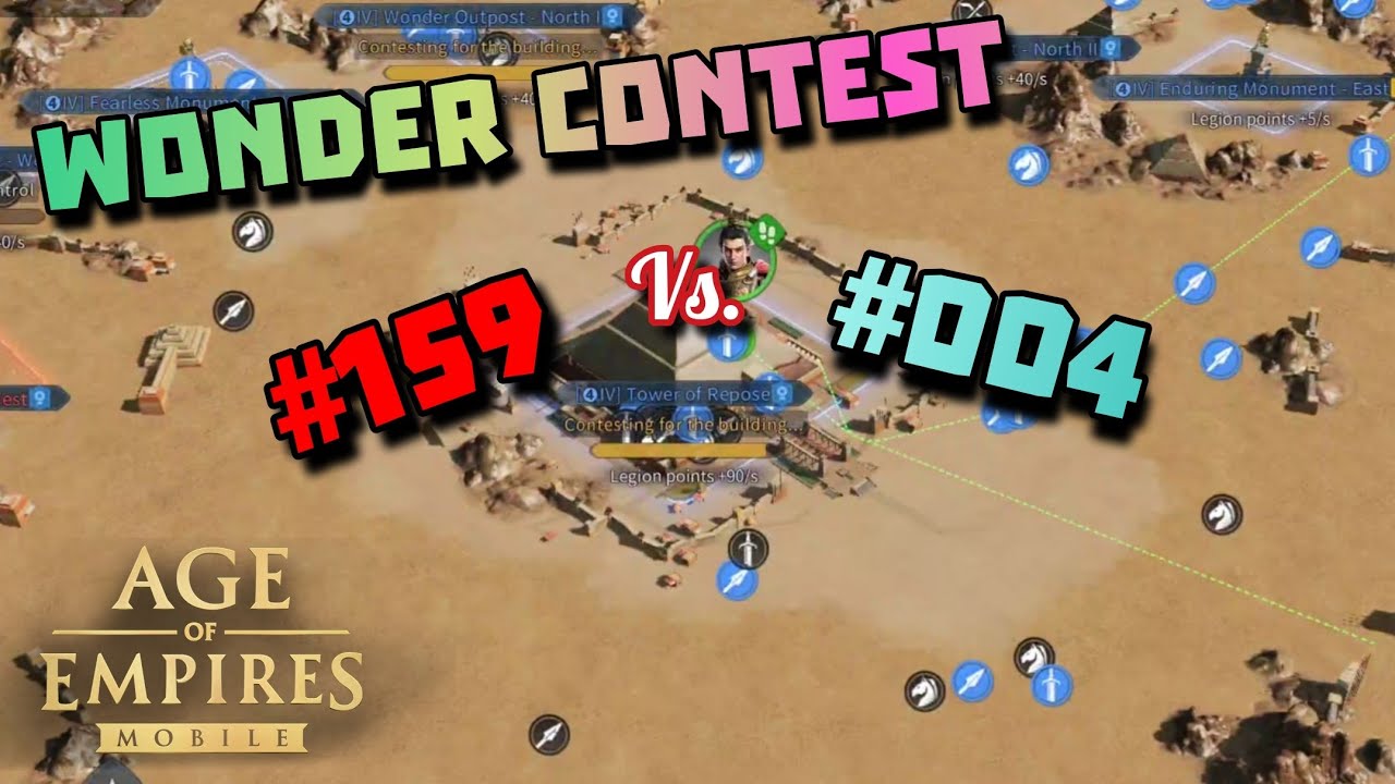159 Vs. 004 - Wonder Contest - Age Of Empires Mobile #aoemobile #ageofempiresmobile
