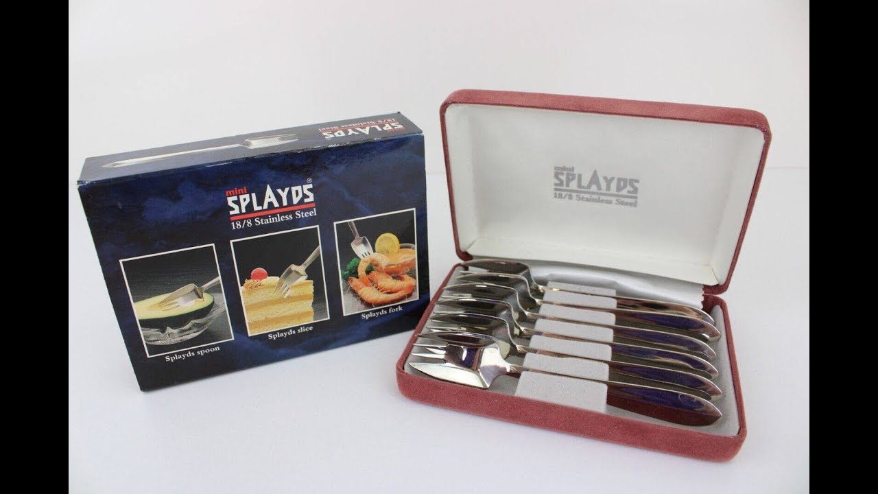 Vintage Mini Splayd Buffet Forks