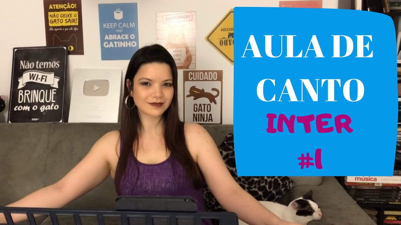 AULA DE CANTO - Intermediário #1